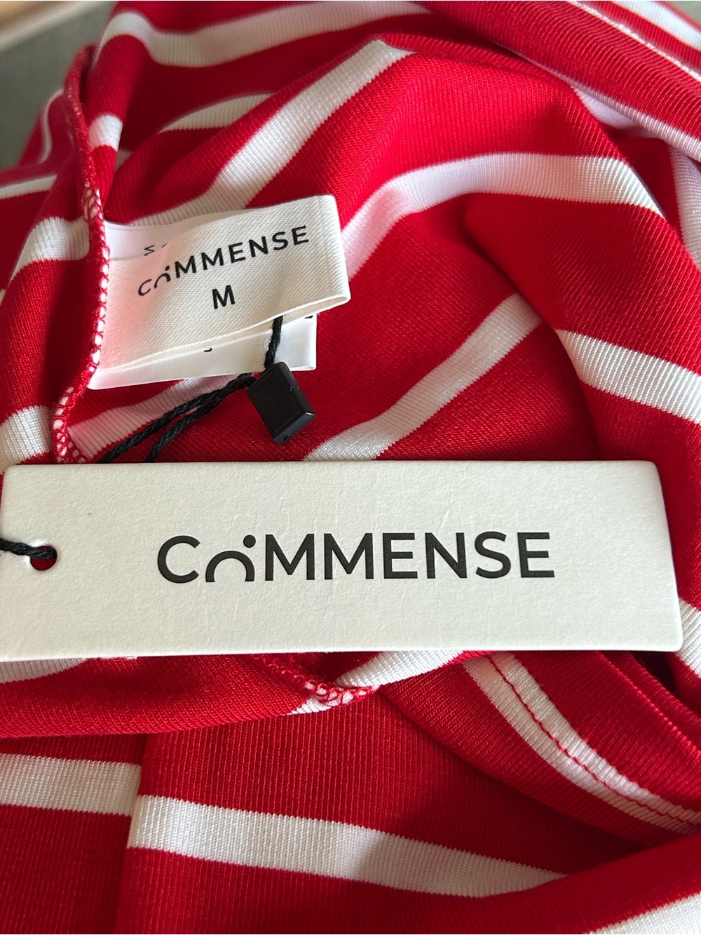 NWT Commense Vacay Slim Fit Sleeveless Midi Dress in Red. Women’s Medium - Picture 8 of 8
